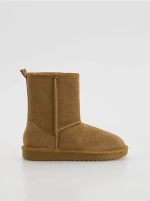 Zdjęcie produktu Reserved - Zamszowe śniegowce - brązowy