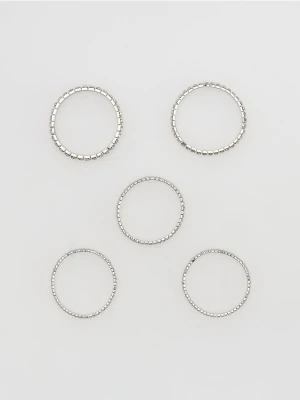 Reserved - Zestaw bransoletek - srebrny