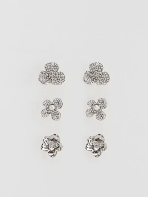 Reserved - Zestaw kolczyków - srebrny