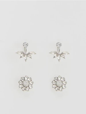Reserved - Zestaw kolczyków - srebrny