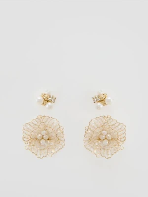 Reserved - Zestaw kolczyków - wielobarwny