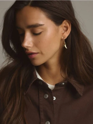 Reserved - Zestaw kolczyków z zawieszkami - wielobarwny