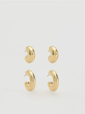 Reserved - Zestaw kolczyków - złoty