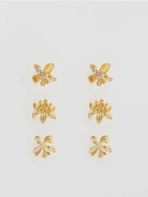 Reserved - Zestaw kolczyków - złoty