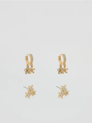Reserved - Zestaw kolczyków - złoty