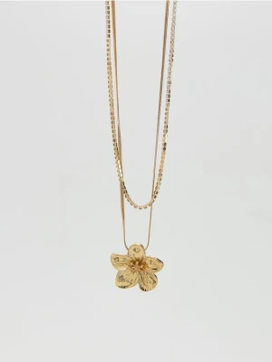 Reserved - Zestaw naszyjników - złoty