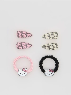Reserved - Zestaw ozdób do włosów 6 pack Hello Kitty - wielobarwny