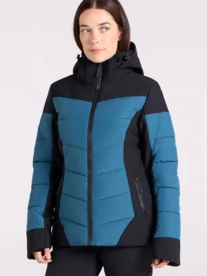 Resort - damska ocieplana kurtka narciarska Recco - Charcoal Mountain Warehouse