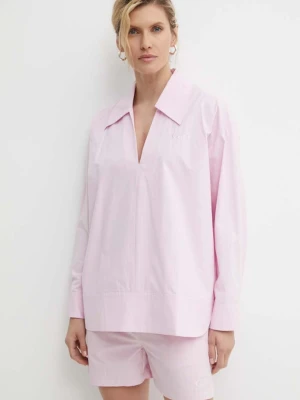 Resume Résumé bluzka bawełniana VictoriaRS Shirt różowy