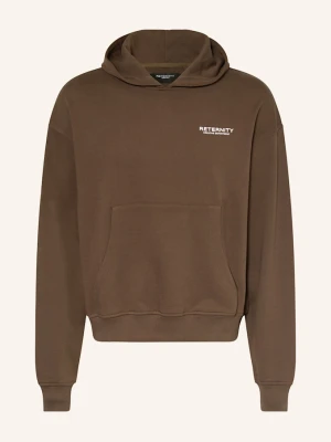 Reternity Bluza Z Kapturem Creative Dept braun BRĄZOWY