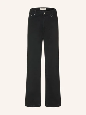 Reternity Jeansy Essential O Prostym Kroju schwarz DEEP BLACK