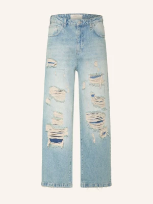 Reternity Jeansy W Stylu Destroyed, Krój Baggy blau WASHED BLUE