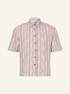 Reternity Koszula Z Krótkim Rękawem Comfort Fit braun