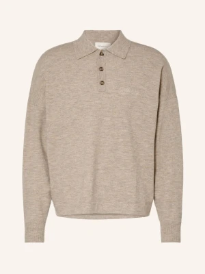 Reternity Koszulka Polo Z Dzianiny Designed To Create beige