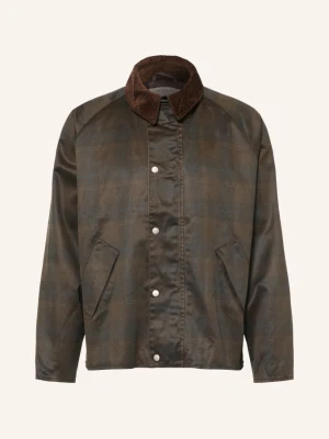 Reternity Kurtka Checkered Waxed braun brązowy