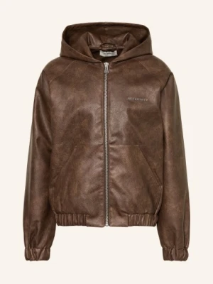 Reternity Kurtka Imitująca Skórę braun