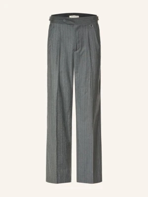 Reternity Spodnie Garniturowe Baggy Fit grau PINSTIPE GREY