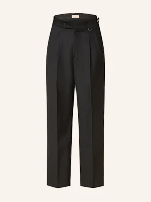 Reternity Spodnie Garniturowe Baggy Fit schwarz