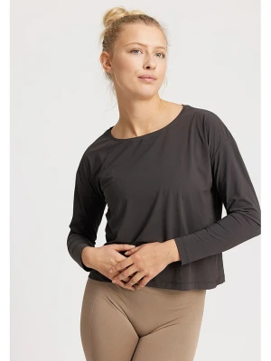 Rethinkit Koszulka funkcyjna "Vigga" w kolorze antracytowym rozmiar: M