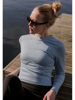 Rethinkit Koszulka "Nice" w kolorze błękitnym rozmiar: M