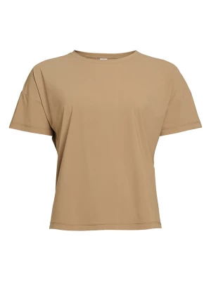 Rethinkit Koszulka sportowa "Vela" w kolorze beżówym rozmiar: XL