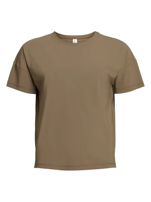 Rethinkit Koszulka sportowa "Vela" w kolorze khaki rozmiar: M