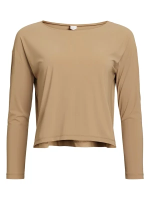 Rethinkit Koszulka sportowa "Vigga" w kolorze jasnobrązowym rozmiar: M