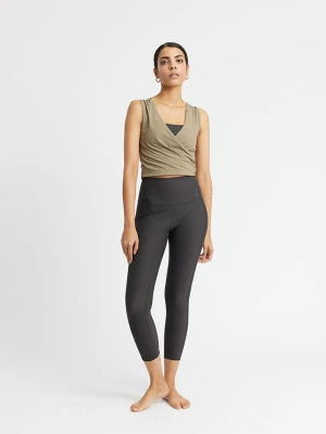 Rethinkit Legginsy sportowe "Bea" w kolorze czarnym rozmiar: M