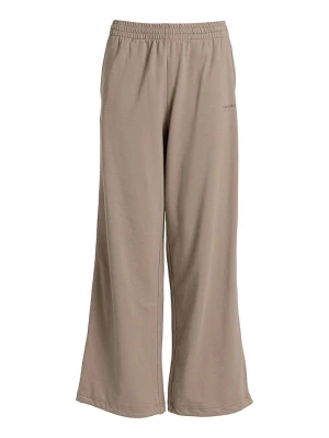 Rethinkit Spodnie dresowe w kolorze szarobrązowym rozmiar: L