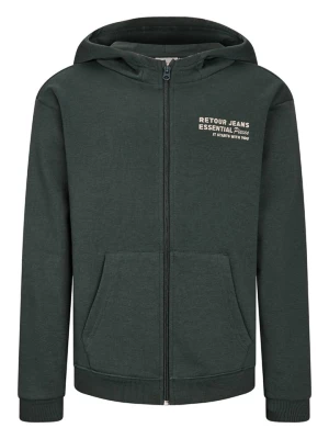 Retour Bluza "Asher" w kolorze zielonym rozmiar: 146/152