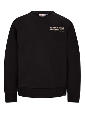 Retour Bluza "Borya" w kolorze czarnym rozmiar: 122 / 128