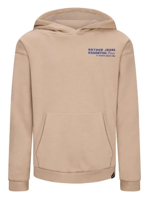 Retour Bluza "Czar" w kolorze jasnobrązowym rozmiar: 170/176