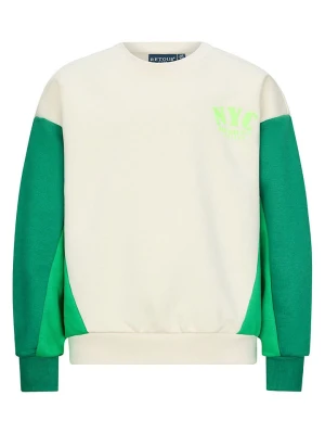 Retour Bluza "Kikki" w kolorze kremowo-zielonym rozmiar: 146 / 152
