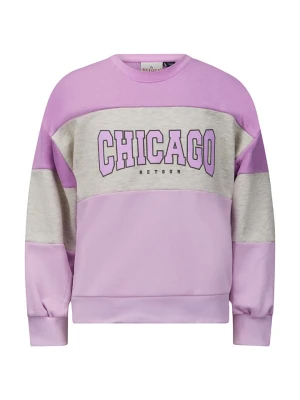 Retour Bluza "Naomi" w kolorze szaro-fioletowym rozmiar: 98