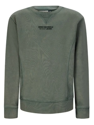 Retour Bluza "Pepijn" w kolorze zielonym rozmiar: 158/164