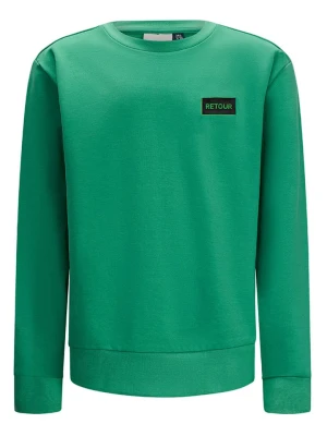 Retour Bluza "Sammy" w kolorze zielonym rozmiar: 146/152