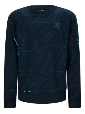 Retour Bluza "Skill" w kolorze granatowym rozmiar: 146/152