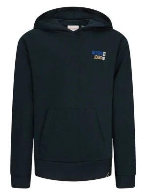 Retour Bluza "William" w kolorze granatowym rozmiar: 122 / 128