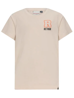 Retour Koszulka "Benneth" w kolorze beżowym rozmiar: 152