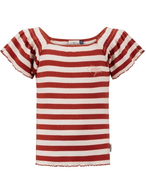 Retour Koszulka "Chaya" w kolorze kremowo-czerwonym rozmiar: 170/176