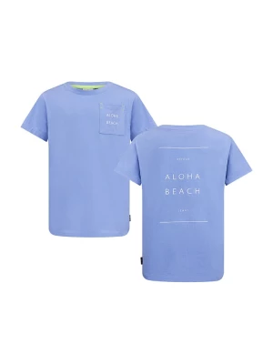 Retour Koszulka "Delvin" w kolorze niebieskim rozmiar: 146/152