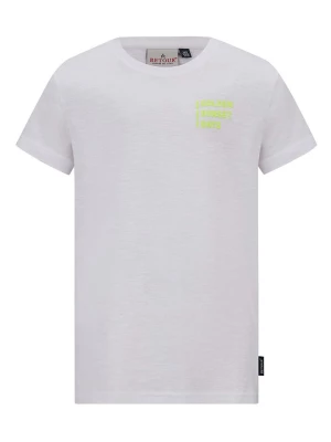 Retour Koszulka "Gavin" w kolorze białym ze wzorem rozmiar: 122/128