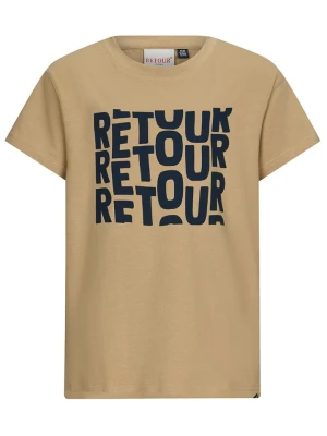 Retour Koszulka "Gidion" w kolorze beżowym rozmiar: 152