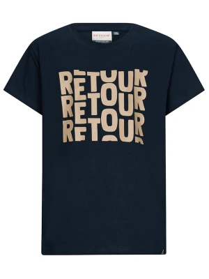 Retour Koszulka "Gidion" w kolorze granatowym rozmiar: 128