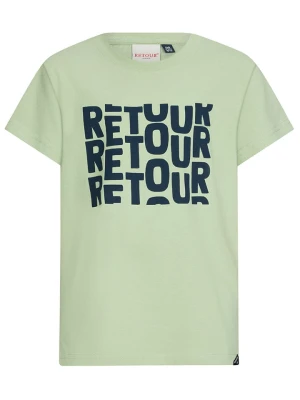 Retour Koszulka "Gidion" w kolorze zielonym rozmiar: 140