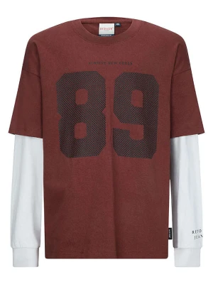 Retour Koszulka "Guido" w kolorze czerwono-szarym rozmiar: 170/176