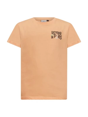 Retour Koszulka "Maretta" w kolorze brzoskwiniowym rozmiar: 170/176