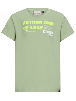 Retour Koszulka "Zeb" w kolorze zielonym rozmiar: 140