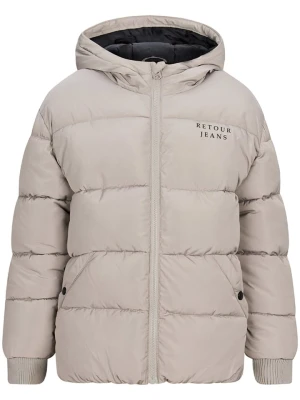 Retour Kurtka pikowana "Alrik" w kolorze beżowym rozmiar: 158/164