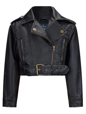 Retour Kurtka "Yara" w kolorze czarnym ze skóry syntetycznej rozmiar: 146/152